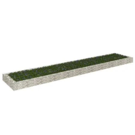 Arriate de gaviones de acero 500x100x20 cm de vidaXL, Maceteros y jardineras - Ref: Foro24-151315, Precio: 75,07 €, Descuento: %