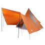 Tienda Familiar Tipi Gris y Naranja Impermeable para 12 Personas | Foro24.es | Tu tienda online para hogar, jardín y más Foro24.es