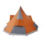Tienda Familiar Tipi Gris y Naranja Impermeable para 12 Personas | Foro24.es | Tu tienda online para hogar, jardín y más Foro24.es