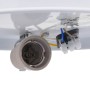 Lámpara de techo , montaje en el techo, negra, Ø 30 cm, tela, E27 | Foro24.es | Tu tienda online para hogar, jardín y más Foro24.es