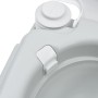Inodoro Portátil  Gris y Blanco de Plástico 10 L | Foro24.es | Tu tienda online para hogar, jardín y más Foro24.es