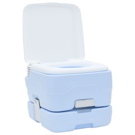 Luz Portátil para Inodoro VidaXL Azul y Blanco de