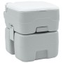 Inodoro portátil gris y blanco de plástico 20 L von , Urinale und mobile Toiletten - Ref: Foro24-42001427, Preis: 107,80 €, R...
