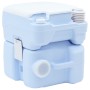 Luz Portátil para Baño Azul y Blanco de Plástico 20 L von , Urinale und mobile Toiletten - Ref: Foro24-42001428, Preis: 107,8...