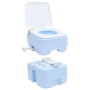 Luz Portátil para Baño Azul y Blanco de Plástico 20 L von , Urinale und mobile Toiletten - Ref: Foro24-42001428, Preis: 107,8...