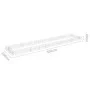 Arriate de gaviones de acero 500x100x20 cm de vidaXL, Maceteros y jardineras - Ref: Foro24-151315, Precio: 75,07 €, Descuento: %