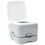 Inodoro portátil  gris 10L de agua limpia y tanques de desechos de 10L | Foro24.es | Tu tienda online para hogar, jardín y más Foro24.es