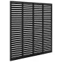 Dunkelgrauer WPC-Lamellenzaun 180x180 cm von vidaXL, Zaunpaneele - Ref: Foro24-318108, Preis: 187,54 €, Rabatt: %
