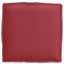 Cojines para Palets para Sentarse 4 pcs Color Vino 40x40x8 cm Tela Oxford | Foro24.es | Tu tienda online para hogar, jardín y más Foro24.es
