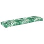 Cojines de Palets para Banco 2 pcs Patrón de Hojas 150x40x8 cm Tela Oxford | Foro24.es | Tu tienda online para hogar, jardín y más Foro24.es