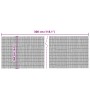 Valla de cañizo para jardín 300x160 cm von , Zaunpaneele - Ref: Foro24-42001756, Preis: 56,41 €, Rabatt: %