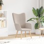Sillón Relaxante VidaXL de Tela de Lana Curly Gris Claro | Foro24.es | Tu tienda online para hogar, jardín y más Foro24.es