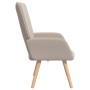 Sillón Relaxante VidaXL de Tela de Lana Curly Gris Claro | Foro24.es | Tu tienda online para hogar, jardín y más Foro24.es