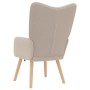 Sillón Relaxante VidaXL de Tela de Lana Curly Gris Claro | Foro24.es | Tu tienda online para hogar, jardín y más Foro24.es