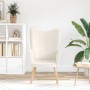 Sillón Relajante  de Tela Tipo Lana Rizada Color Crema | Foro24.es | Tu tienda online para hogar, jardín y más Foro24.es