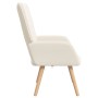 Sillón Relajante  de Tela Tipo Lana Rizada Color Crema | Foro24.es | Tu tienda online para hogar, jardín y más Foro24.es