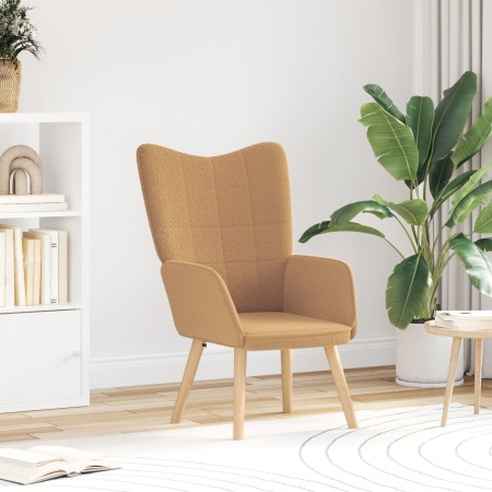 Sillón Relajante Beige de Tela Similar a Lana Rizada | Foro24.es | Tu tienda online para hogar, jardín y más Foro24.es