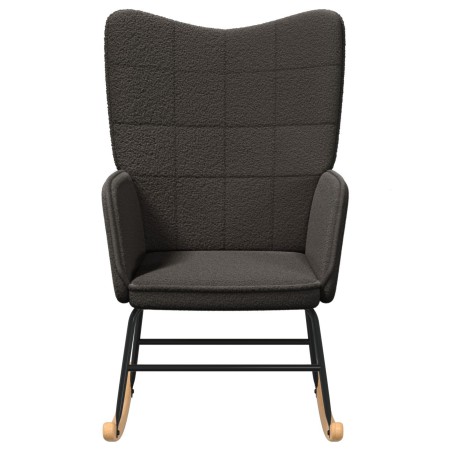 Sillón relajante en tejido gris oscuro similar a lana rizada de , Sillones - Ref: Foro24-42001786, Precio: 106,75 €