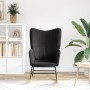 Sillón Relajante  Negro de Tela Parecida a Lana | Foro24.es | Tu tienda online para hogar, jardín y más Foro24.es
