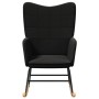 Sillón Relajante  Negro de Tela Parecida a Lana | Foro24.es | Tu tienda online para hogar, jardín y más Foro24.es