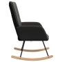 Sillón Relajante  Negro de Tela Parecida a Lana | Foro24.es | Tu tienda online para hogar, jardín y más Foro24.es
