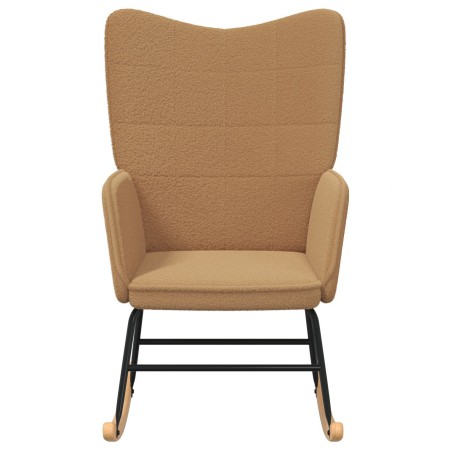 Silla Relajante  Beige de Tela Parecida a Lana Rizada | Foro24.es | Tu tienda online para hogar, jardín y más Foro24.es