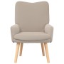 Sillón Relajante gris claro de tejido rizado similar a la lana by , Armchairs - Ref: Foro24-42001789, Price: 98,24 €, Discoun...