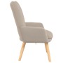 Sillón Relajante gris claro de tejido rizado similar a la lana by , Armchairs - Ref: Foro24-42001789, Price: 98,24 €, Discoun...