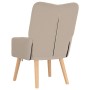 Sillón Relajante gris claro de tejido rizado similar a la lana by , Armchairs - Ref: Foro24-42001789, Price: 98,24 €, Discoun...