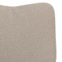 Sillón Relajante gris claro de tejido rizado similar a la lana by , Armchairs - Ref: Foro24-42001789, Price: 98,24 €, Discoun...
