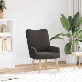Sillón Relax de en Tela Curly de Lana Gris Oscuro de , Sillones - Ref: Foro24-42001792, Precio: 90,48 €