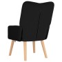 Sillón Relajante  Negro de Tela Similar a Lana Rizada | Foro24.es | Tu tienda online para hogar, jardín y más Foro24.es