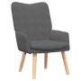 Sillón Relajante  de Tela de Corduroy Gris Oscuro | Foro24.es | Tu tienda online para hogar, jardín y más Foro24.es