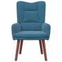 Sillón Relajante de Terciopelo Azul | Foro24.es | Tu tienda online para hogar, jardín y más Foro24.es