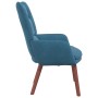 Sillón Relajante de Terciopelo Azul | Foro24.es | Tu tienda online para hogar, jardín y más Foro24.es