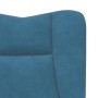 Sillón Relajante de Terciopelo Azul | Foro24.es | Tu tienda online para hogar, jardín y más Foro24.es