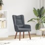 Sillón Relajante de Terciopelo Gris Oscuro | Foro24.es | Tu tienda online para hogar, jardín y más Foro24.es