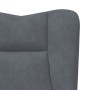 Sillón Relajante de Terciopelo Gris Oscuro | Foro24.es | Tu tienda online para hogar, jardín y más Foro24.es