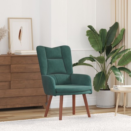 Sillón Relax de Terciopelo Verde Oscuro | Foro24.es | Tu tienda online para hogar, jardín y más Foro24.es