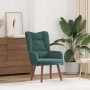 Sillón Relax de Terciopelo Verde Oscuro