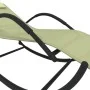 Rocking loungers 2 units steel and cream textilene by vidaXL, Loungers - Ref: Foro24-318134, Price: 145,39 €, Discount: %