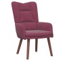 Sillón Relaxante de Terciopelo Rojo Vino | Foro24.es | Tu tienda online para hogar, jardín y más Foro24.es