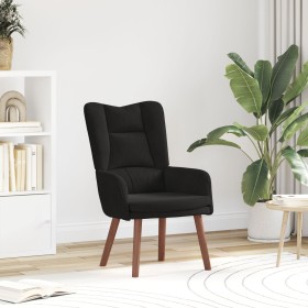 Sillón Relajante de Terciopelo Negro von , Sessel - Ref: Foro24-42001809, Preis: 104,17 €, Rabatt: %