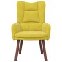 Sillón relajante  de terciopelo amarillo | Foro24.es | Tu tienda online para hogar, jardín y más Foro24.es