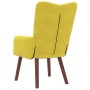 Sillón relajante  de terciopelo amarillo | Foro24.es | Tu tienda online para hogar, jardín y más Foro24.es