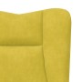 Sillón relajante  de terciopelo amarillo | Foro24.es | Tu tienda online para hogar, jardín y más Foro24.es