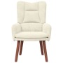 Sillón Relaxante de Velvet Crema | Foro24.es | Tu tienda online para hogar, jardín y más Foro24.es