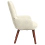 Sillón Relaxante de Velvet Crema | Foro24.es | Tu tienda online para hogar, jardín y más Foro24.es