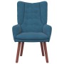 Sillón relajante de terciopelo azul von , Sessel - Ref: Foro24-42001813, Preis: 98,70 €, Rabatt: %
