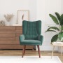 Sillón Relaxante de Terciopelo Verde Oscuro | Foro24.es | Tu tienda online para hogar, jardín y más Foro24.es